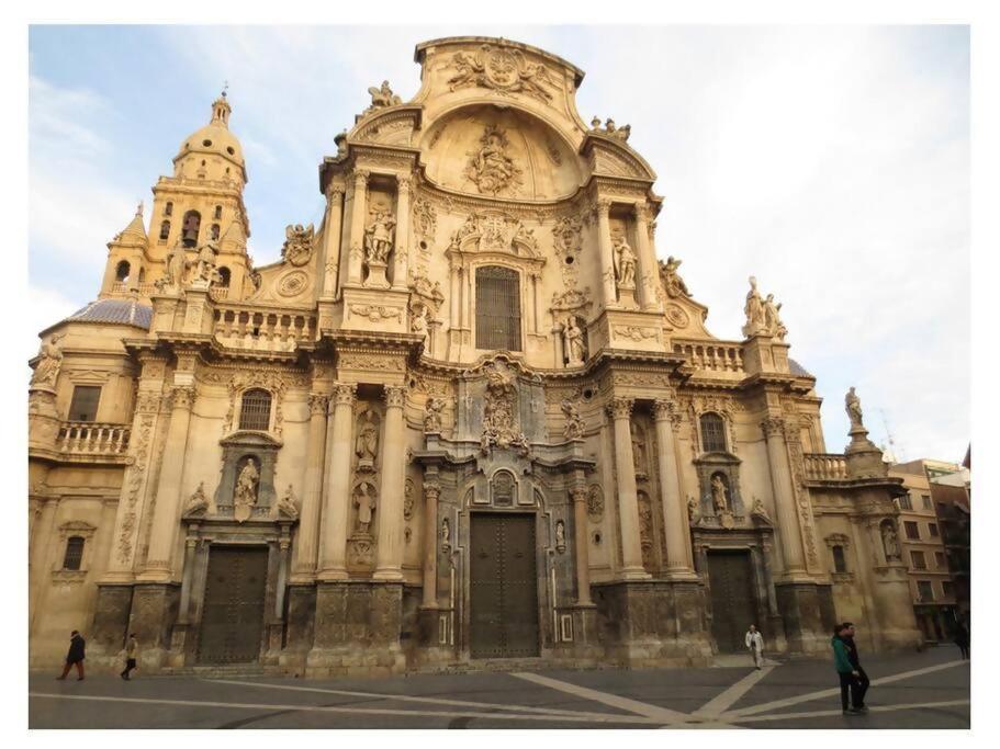 Апартаменти Atico Chic Fontes Junto A La Catedral Мурсія Екстер'єр фото