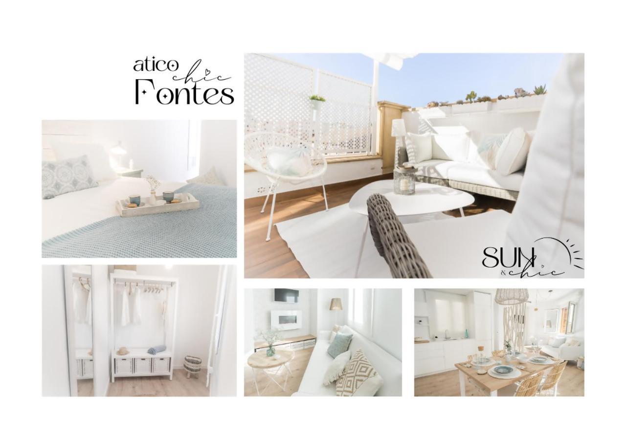 Апартаменти Atico Chic Fontes Junto A La Catedral Мурсія Екстер'єр фото